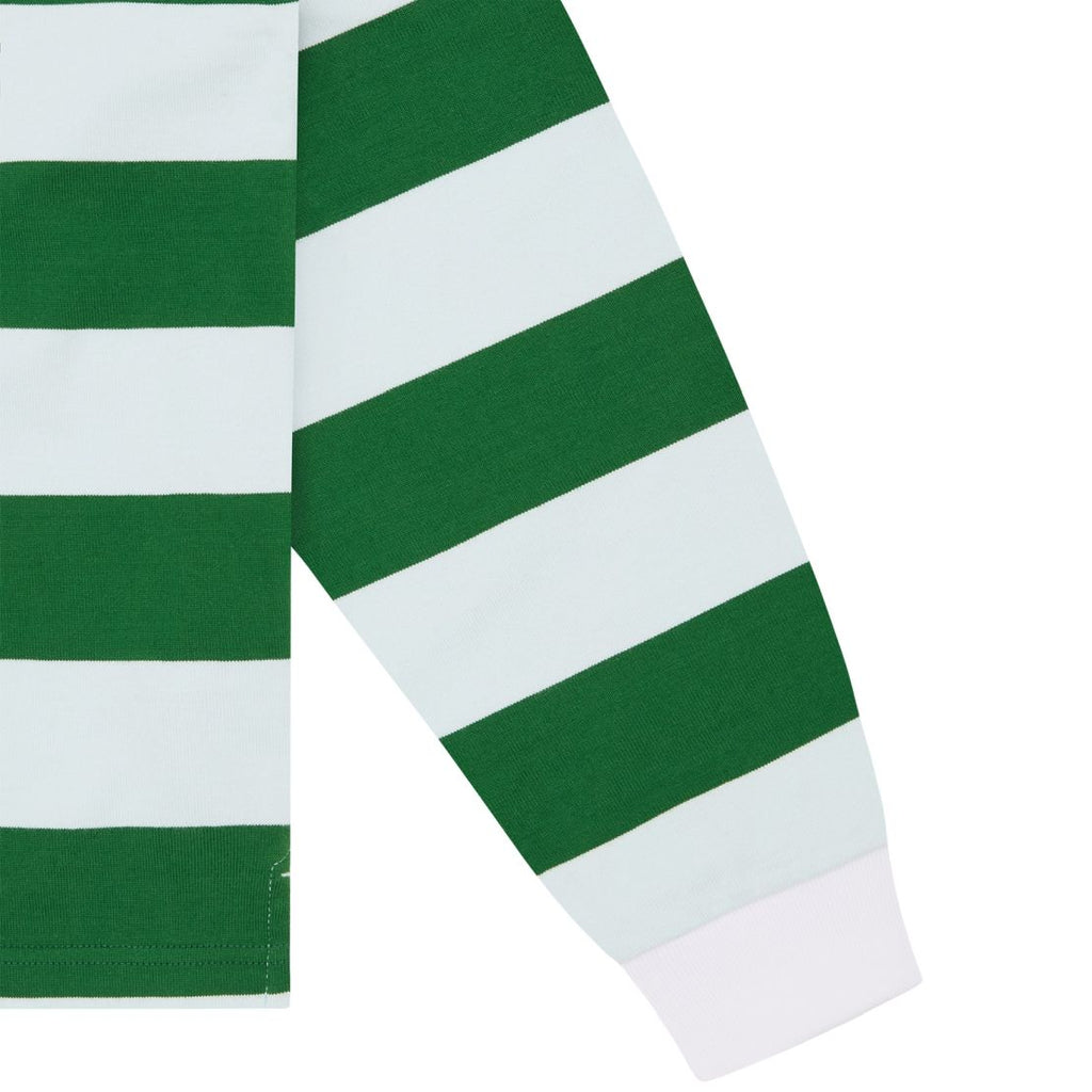 Icecream Cones & Bones Rugby Shirt Licht Blauw/Groen