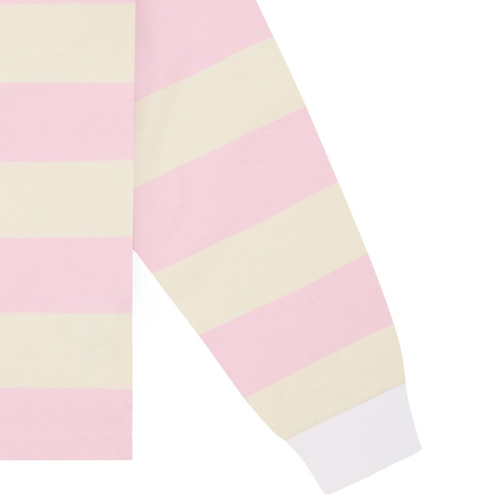 Icecream Cones & Bones Rugby Shirt Roze/Off White