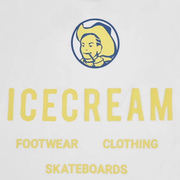 Icecream Cowboy T-shirt Wit