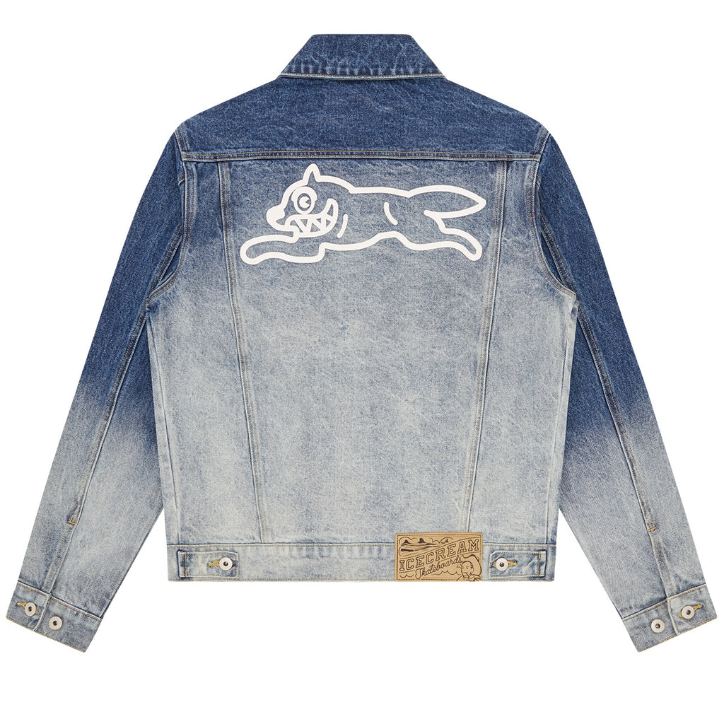 Icecream Fade Out Running Dog Spijkerjas Blauw