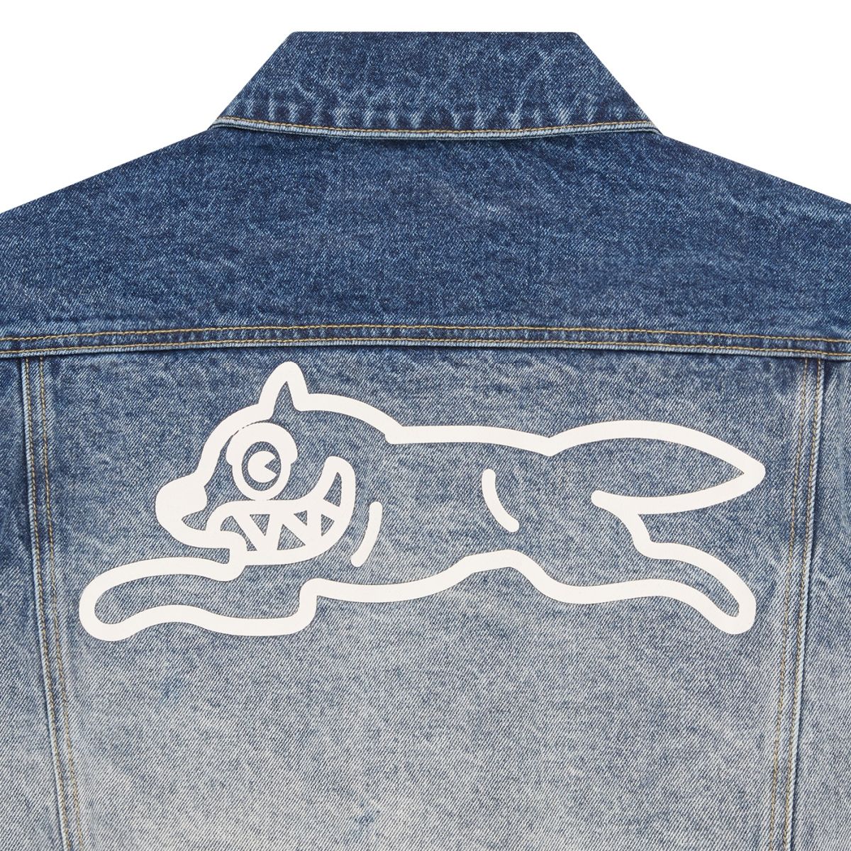 Icecream Fade Out Running Dog Spijkerjas Blauw