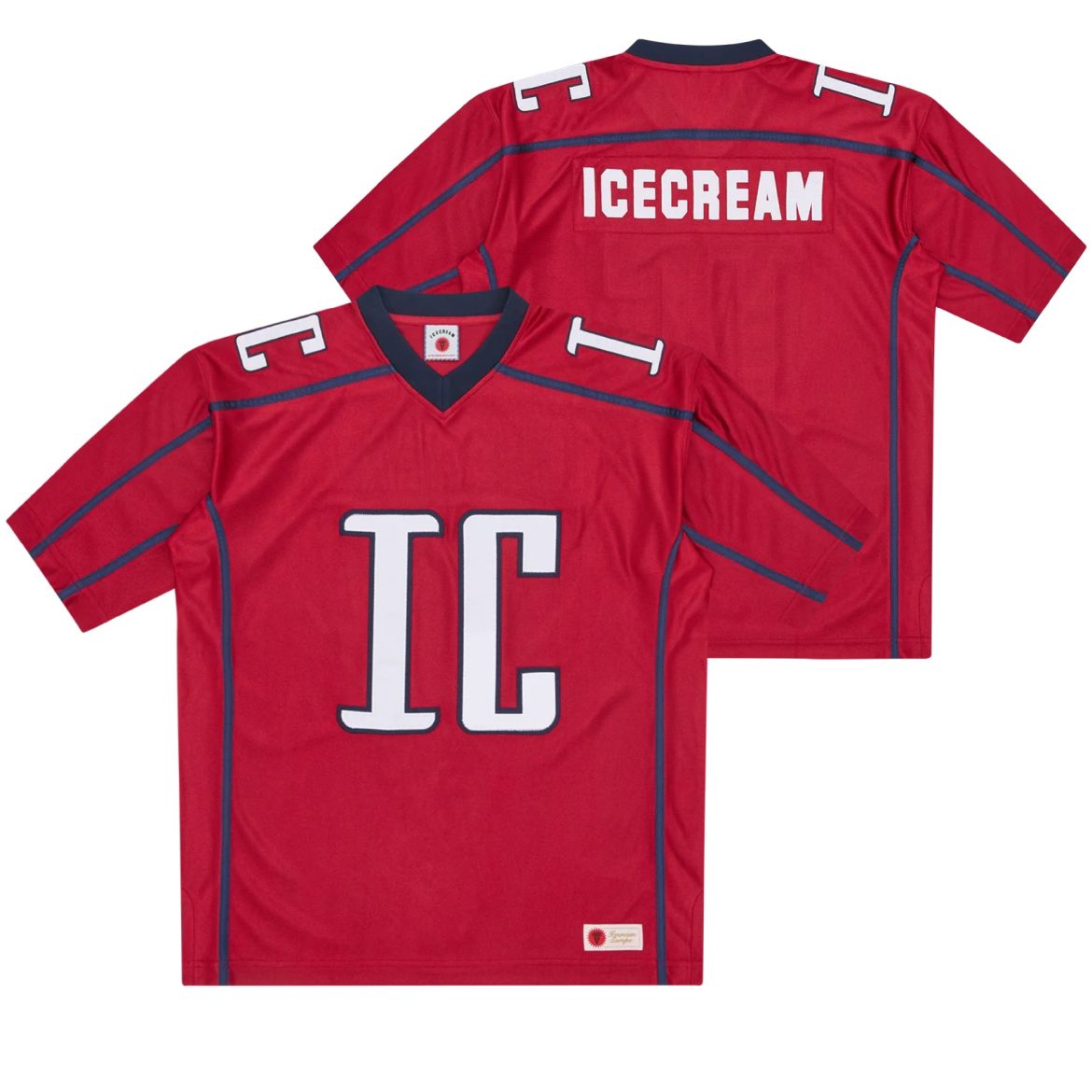Icecream IC Football T-shirt Rood