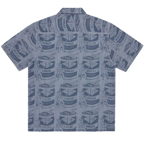 Icecream IC Supplies Work Overhemd Blauw