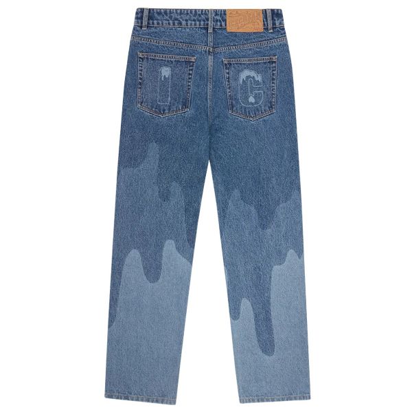 Icecream Lazer Drip Jeans Blauw
