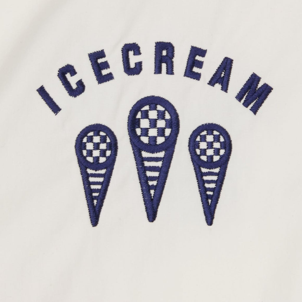 Icecream Moto Lightweight Bomber Jack Off White/Blauw