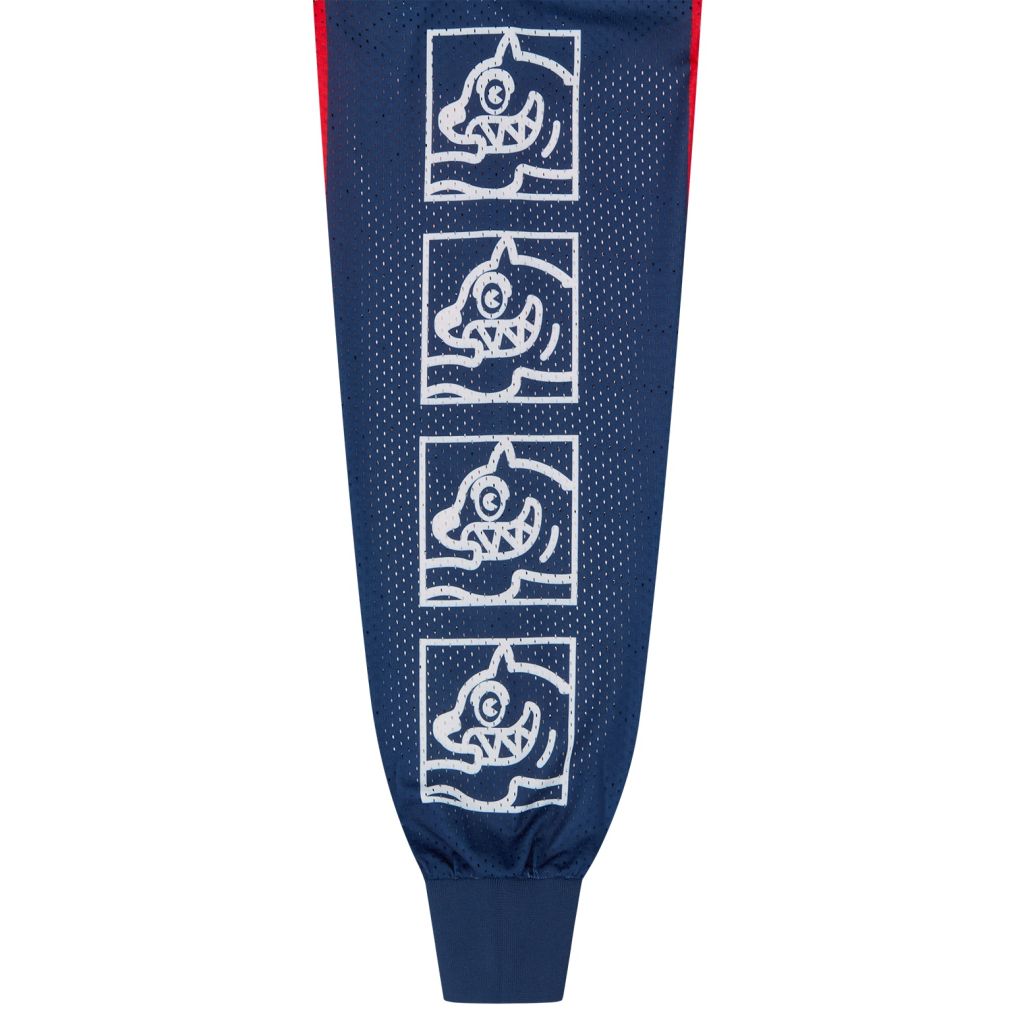 Icecream Moto Racer Mesh Longsleeve T-shirt Navy