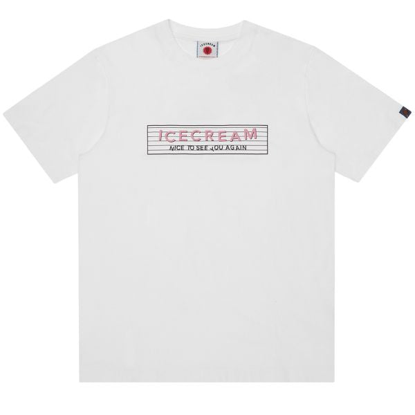 Icecream Nice To See You T-shirt Wit