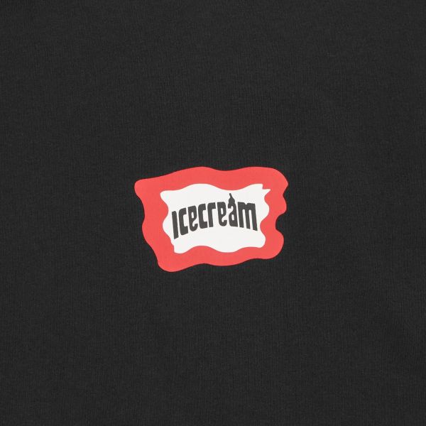 Icecream Roundabout T-shirt Zwart