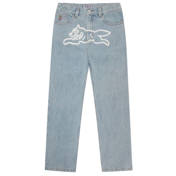 Icecream Running Dog Double Scoop Jeans Licht Blauw
