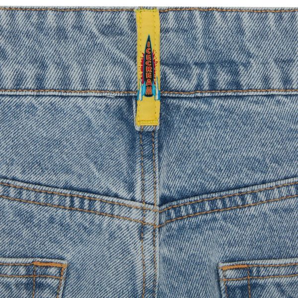 Icecream Running Dog Jeans Licht Blauw