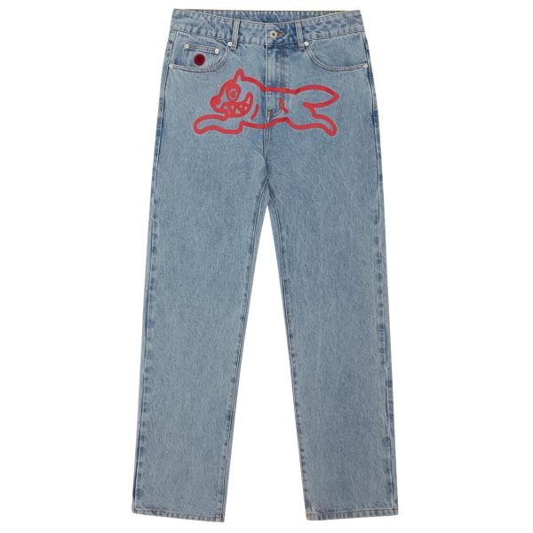 Icecream Running Dog Jeans Licht Blauw