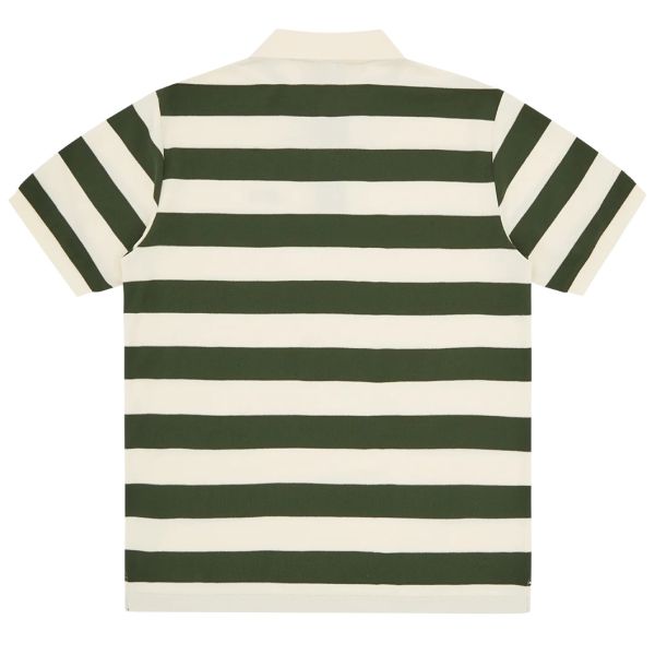 Icecream Running Dog Striped Rugby Polo Groen