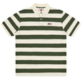 Icecream Running Dog Striped Rugby Polo Groen