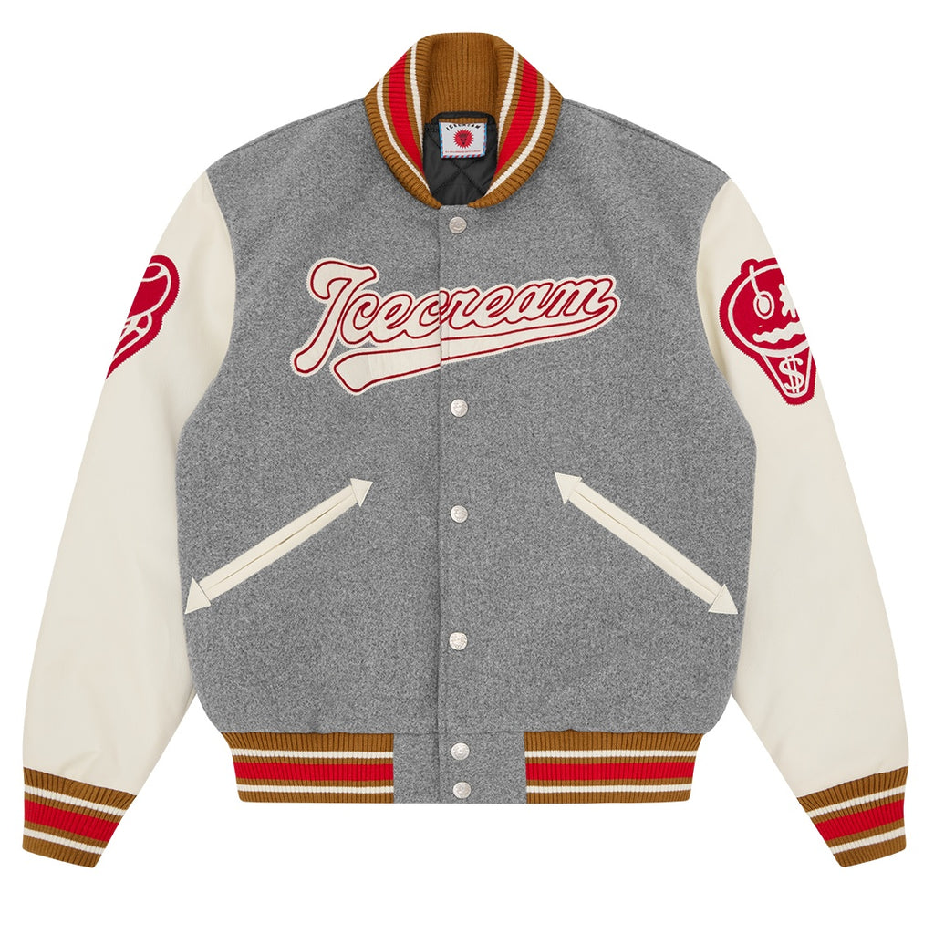Icecream Waitress Varsity Jack Grijs