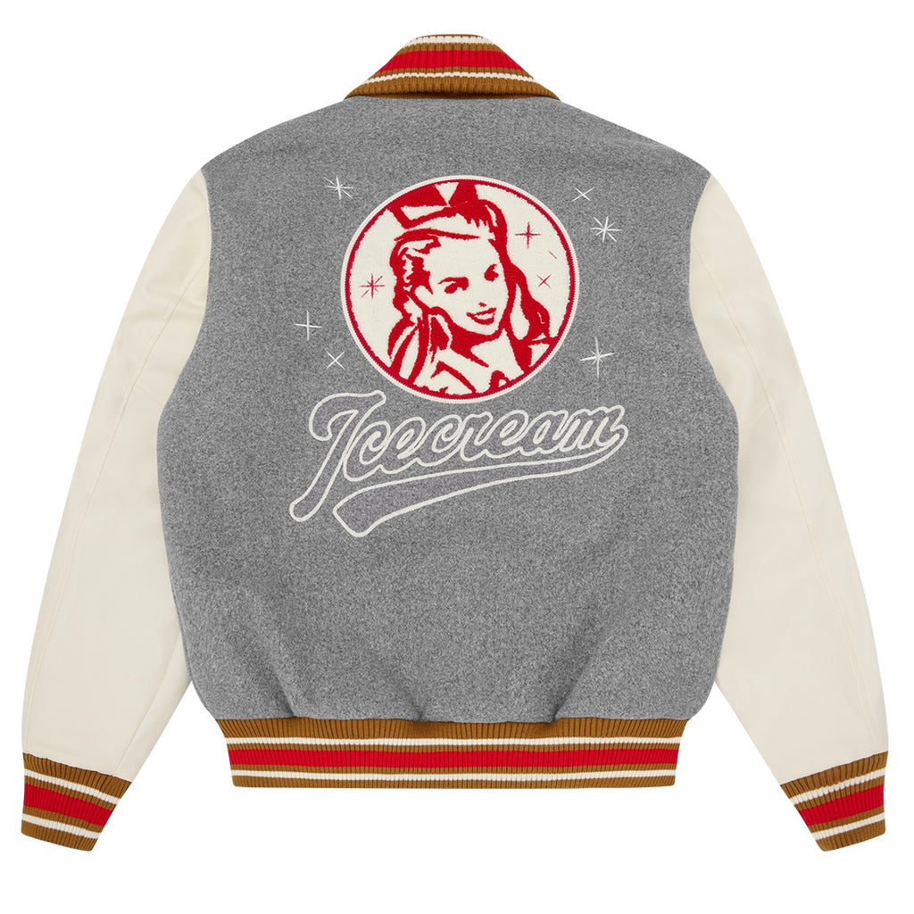 Icecream Waitress Varsity Jack Grijs