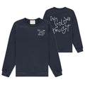 in gold we trust houston sweater blauw