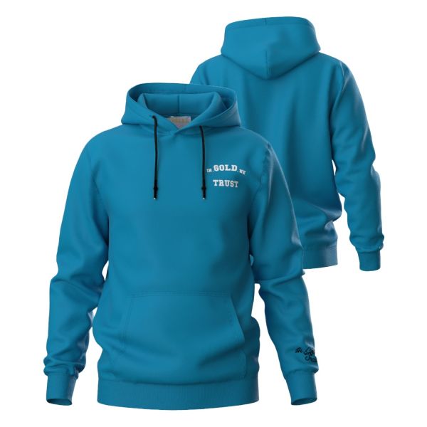 In Gold We Trust The Notorious Light Hoodie Blauw