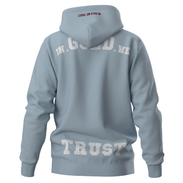 In Gold We Trust The Notorious Hoodie Baby Blauw