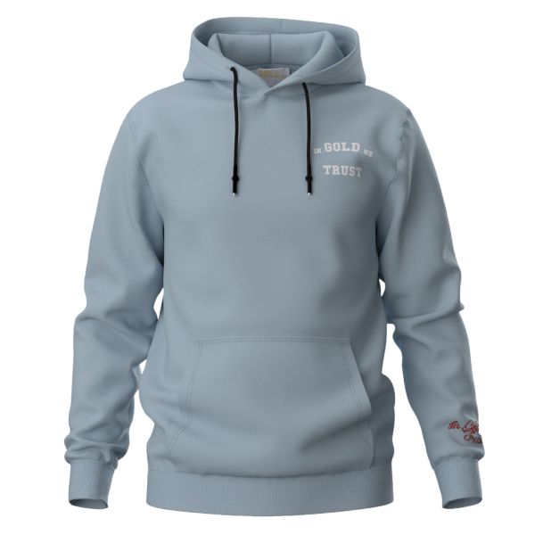 In Gold We Trust The Notorious Hoodie Baby Blauw
