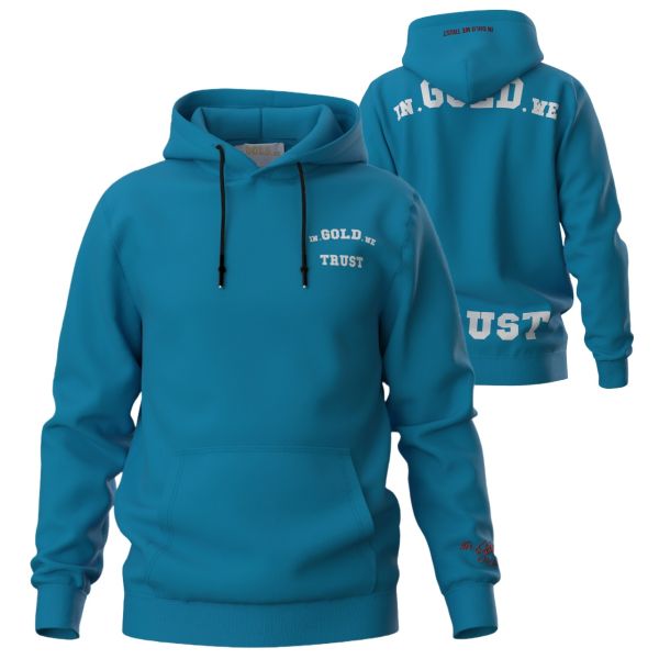 In Gold We Trust The Notorious Hoodie Blauw