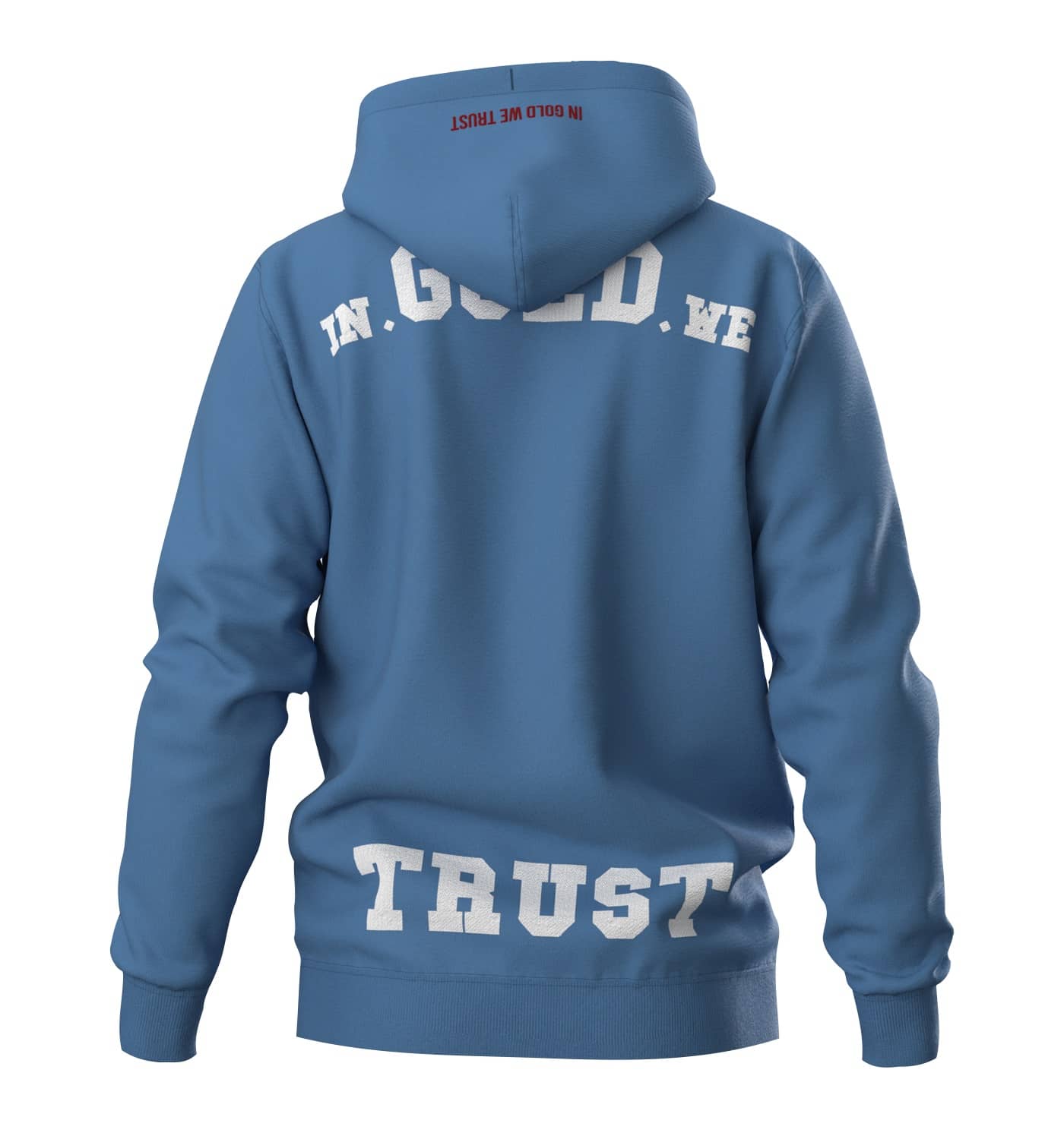 In Gold We Trust Notorious Hoodie Blauw IGWTH-045