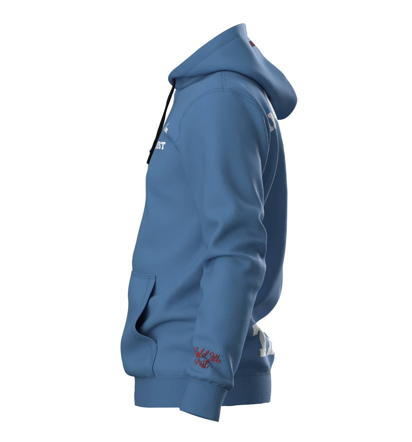 In Gold We Trust Notorious Hoodie Blauw IGWTH-045