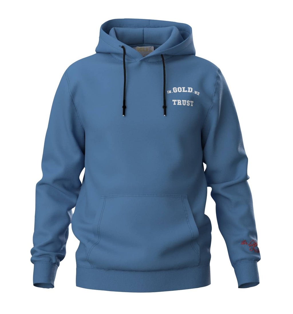 In Gold We Trust Notorious Hoodie Blauw IGWTH-045