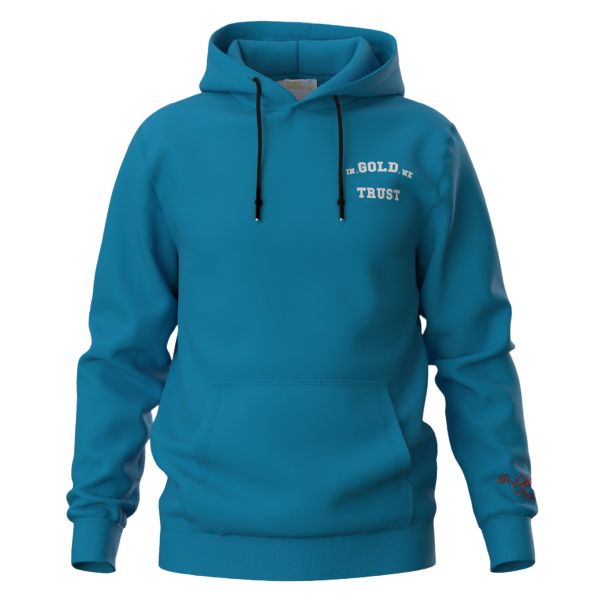 In Gold We Trust The Notorious Hoodie Blauw