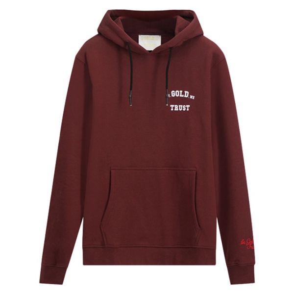 In Gold We Trust The Notorious Hoodie Bordeaux
