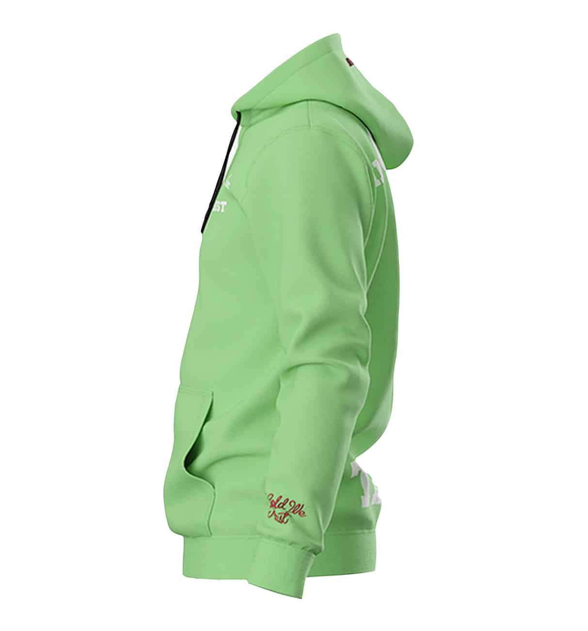 In Gold We Trust The Notorious Hoodie Groen IGWTH-045