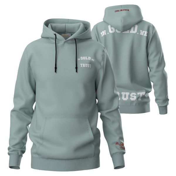 In Gold We Trust The Notorious Hoodie Licht Blauw