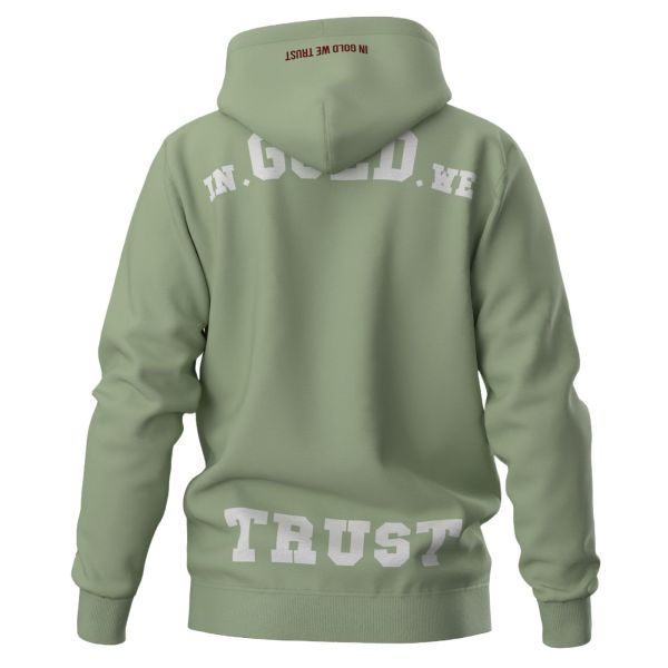 In Gold We Trust The Notorious Hoodie Licht Groen