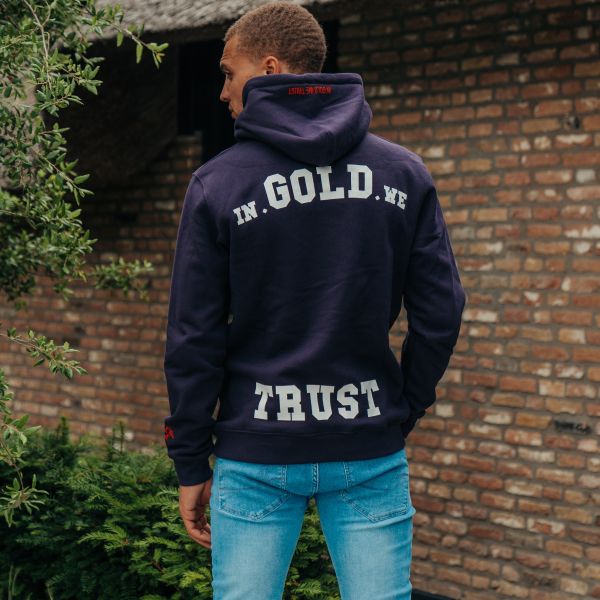in gold we trust notorious hoodie paars