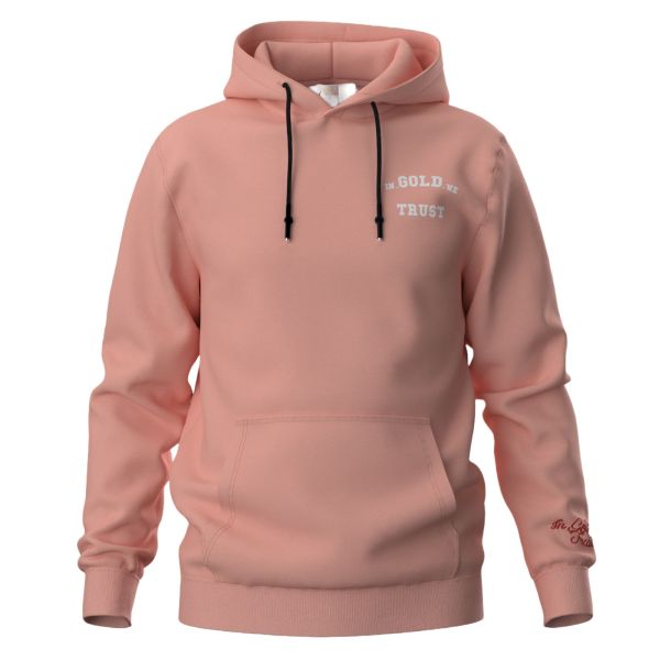 In Gold We Trust The Notorious Hoodie Peach