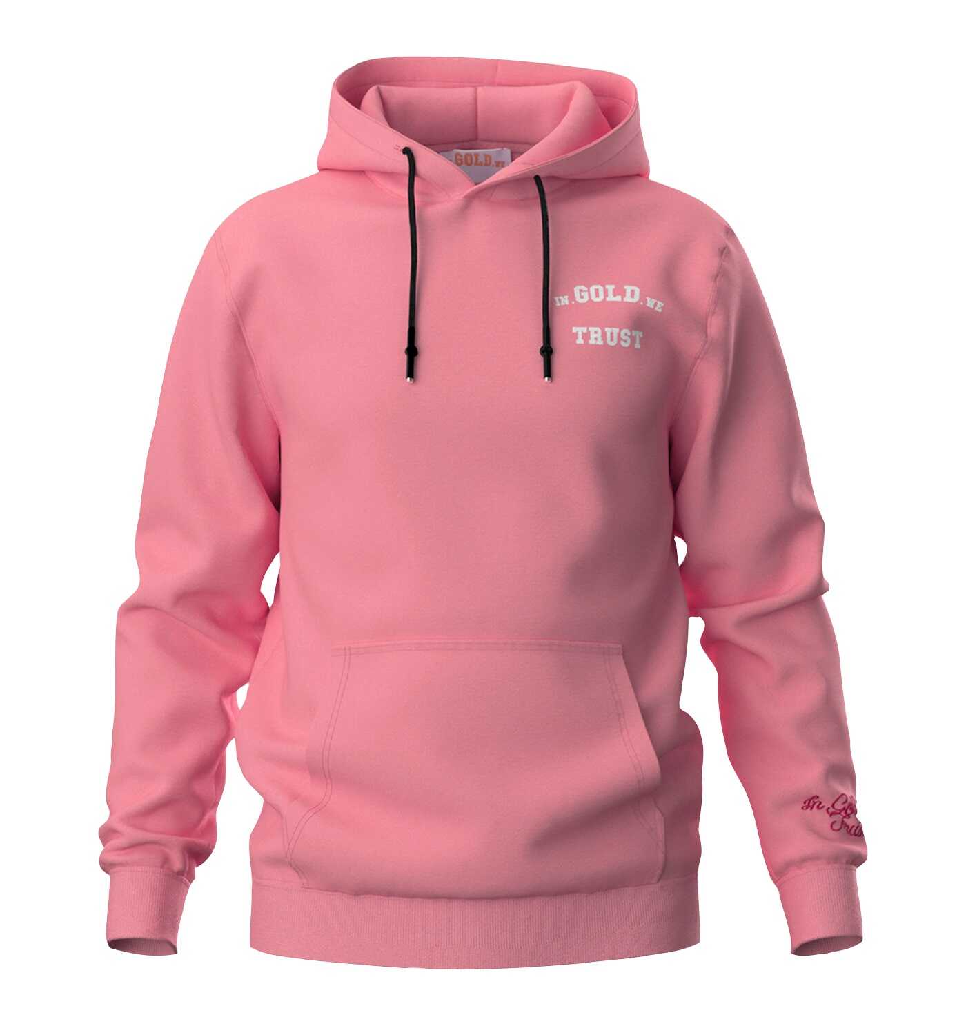 In Gold We Trust The Notorious Hoodie Roze IGWTH-045
