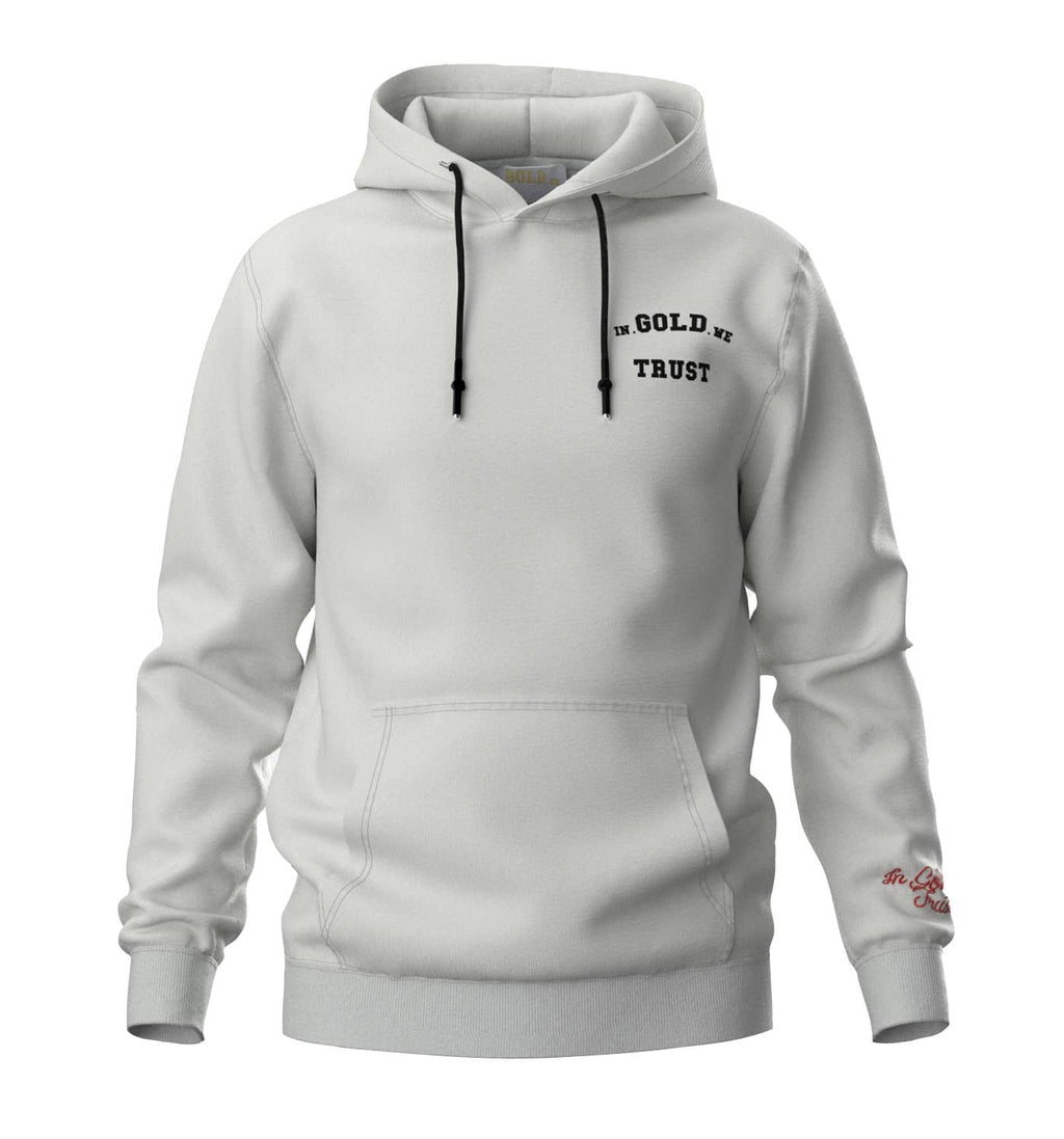 In Gold We Trust Notorious Hoodie Wit IGWTH-045