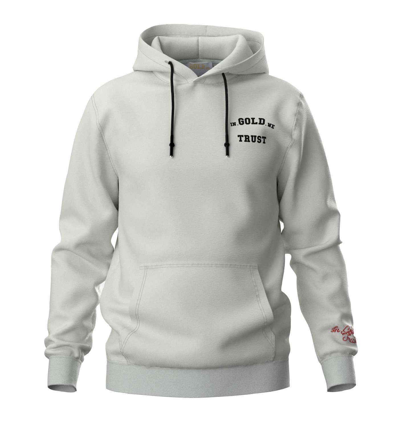 In Gold We Trust Notorious Hoodie Wit IGWTH-045