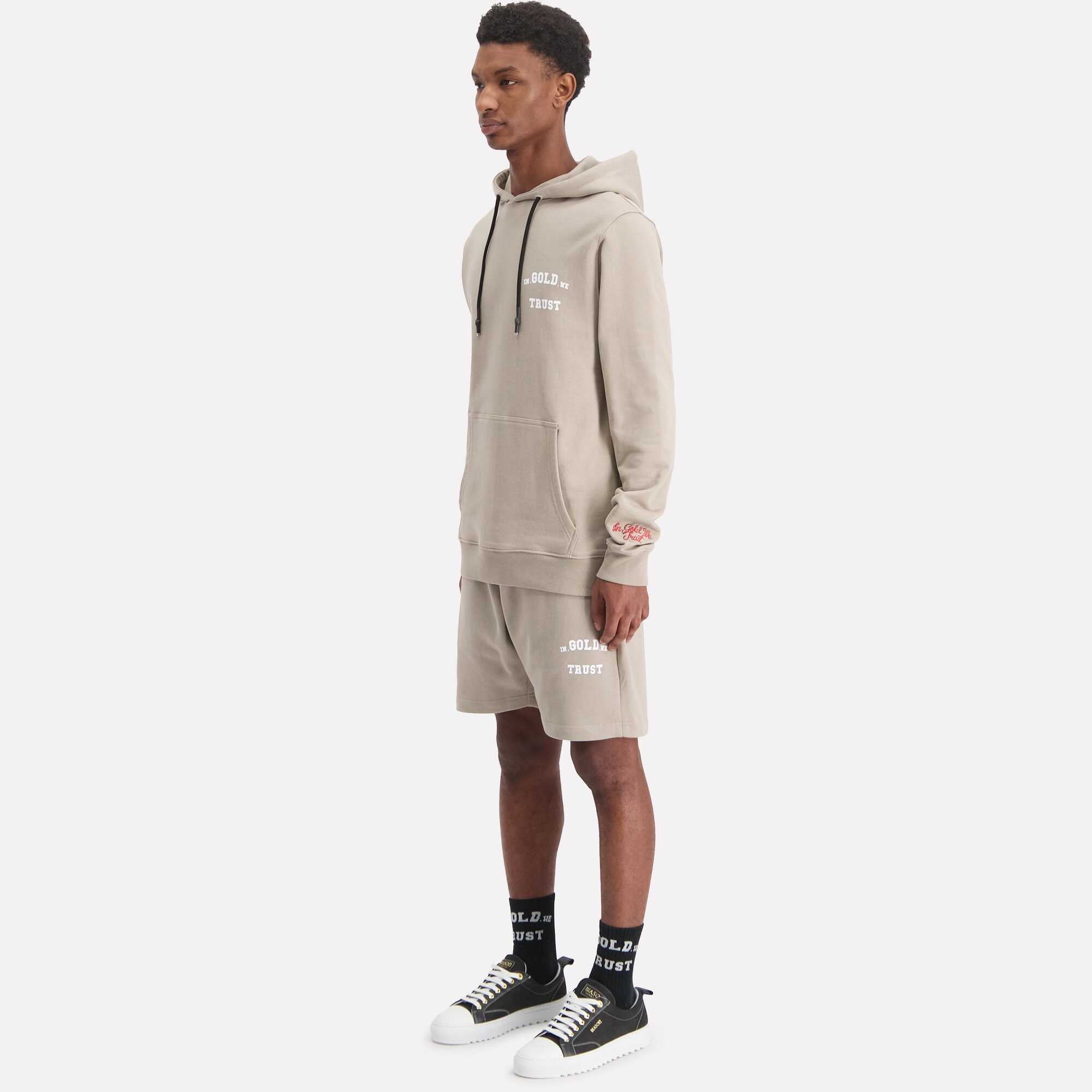 In Gold We Trust Notorious Hoodie Zand IGWTH-045