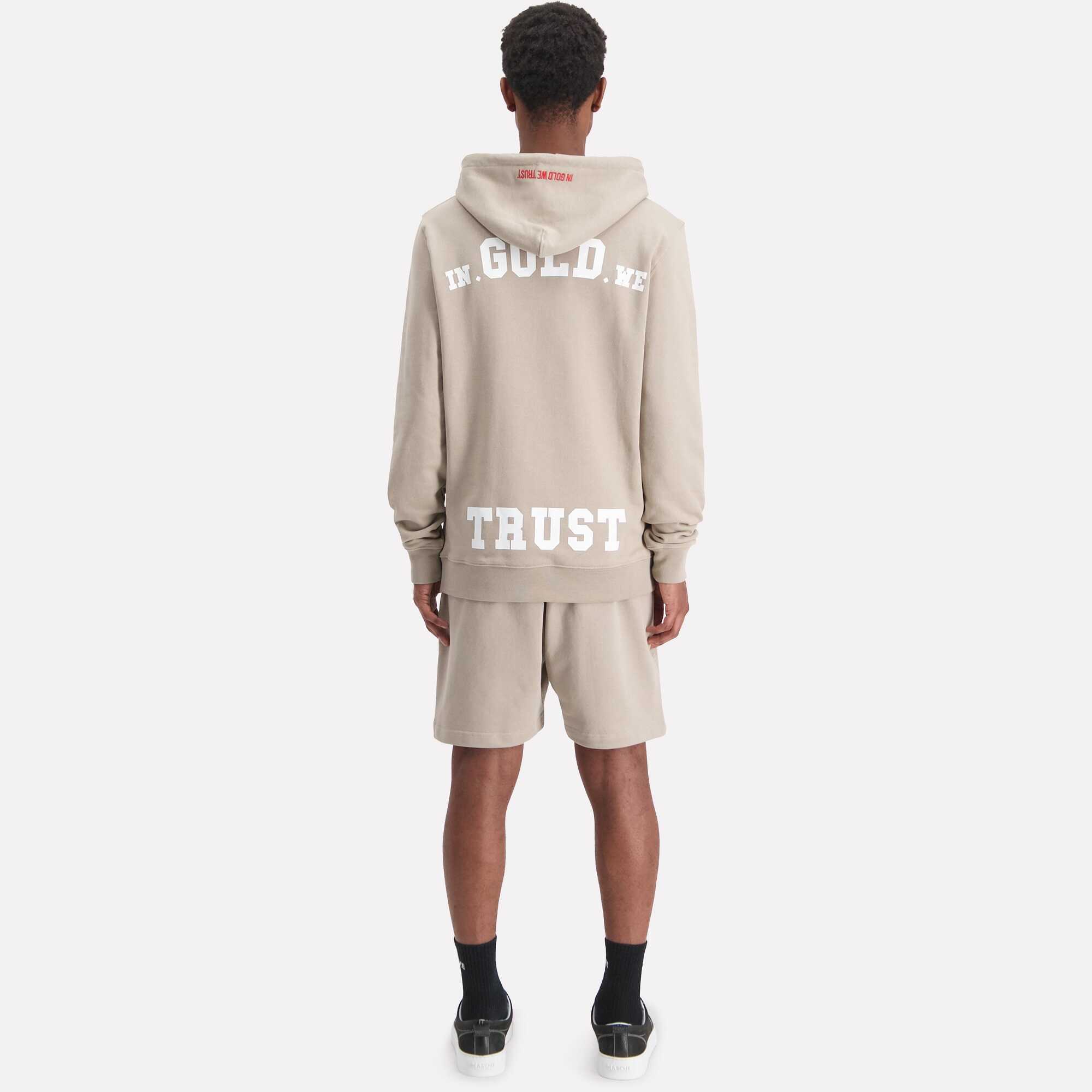 In Gold We Trust Notorious Hoodie Zand IGWTH-045