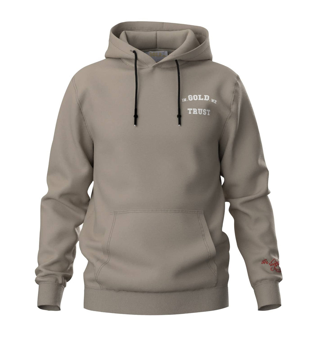 In Gold We Trust Notorious Hoodie Zand IGWTH-045