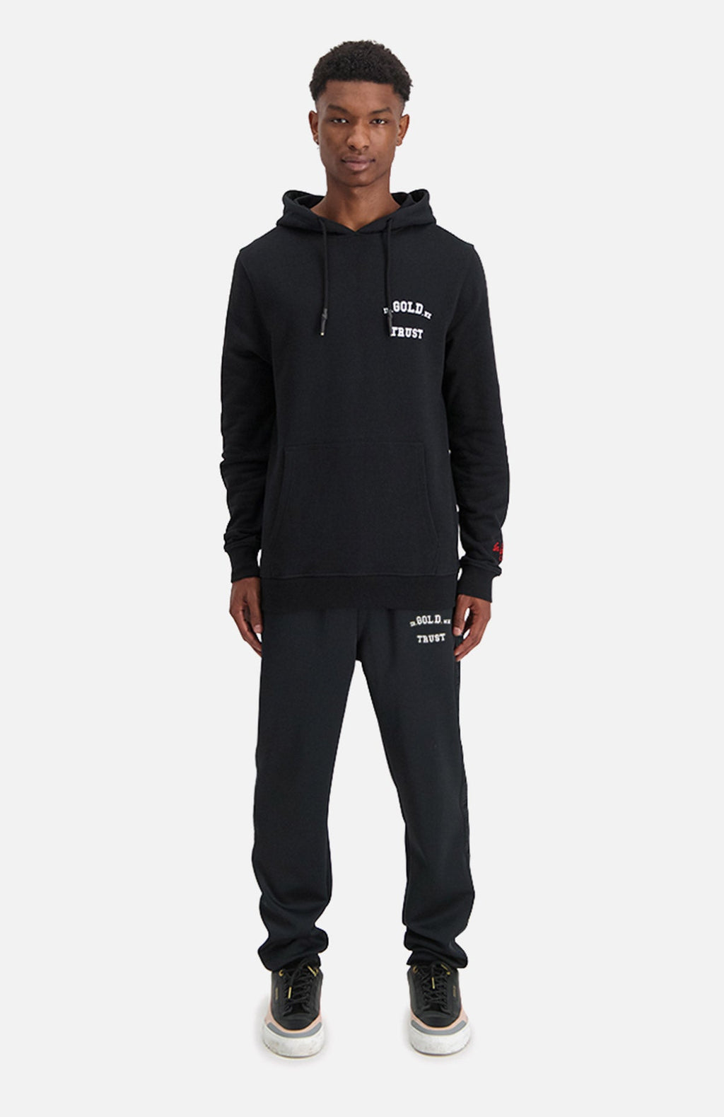 in gold we trust notorious hoodie zwart