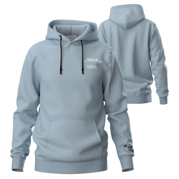In Gold We Trust The Notorious Light Hoodie Baby Blauw