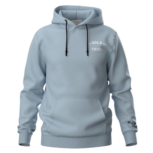 In Gold We Trust The Notorious Light Hoodie Baby Blauw