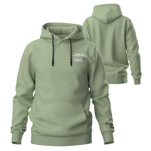 In Gold We Trust The Notorious Light Hoodie Licht Groen