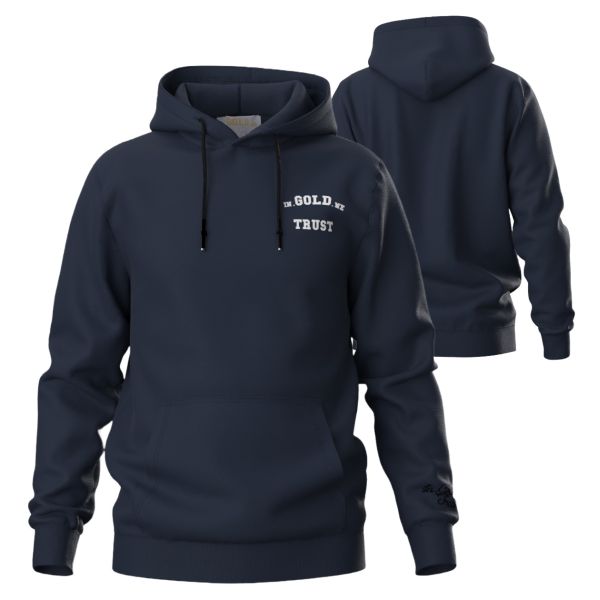 In Gold We Trust The Notorious Light Hoodie Navy