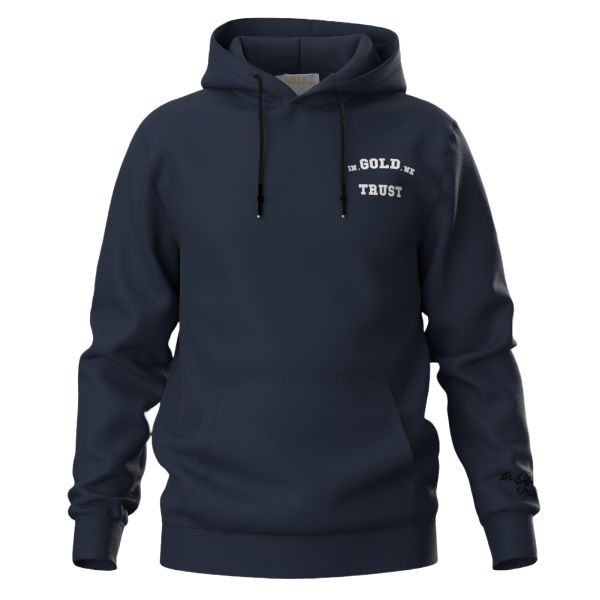 In Gold We Trust The Notorious Light Hoodie Navy