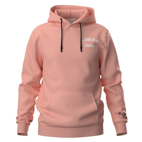 In Gold We Trust The Notorious Light Hoodie Peach