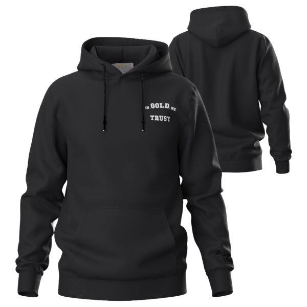 In Gold We Trust The Notorious Light Hoodie Zwart