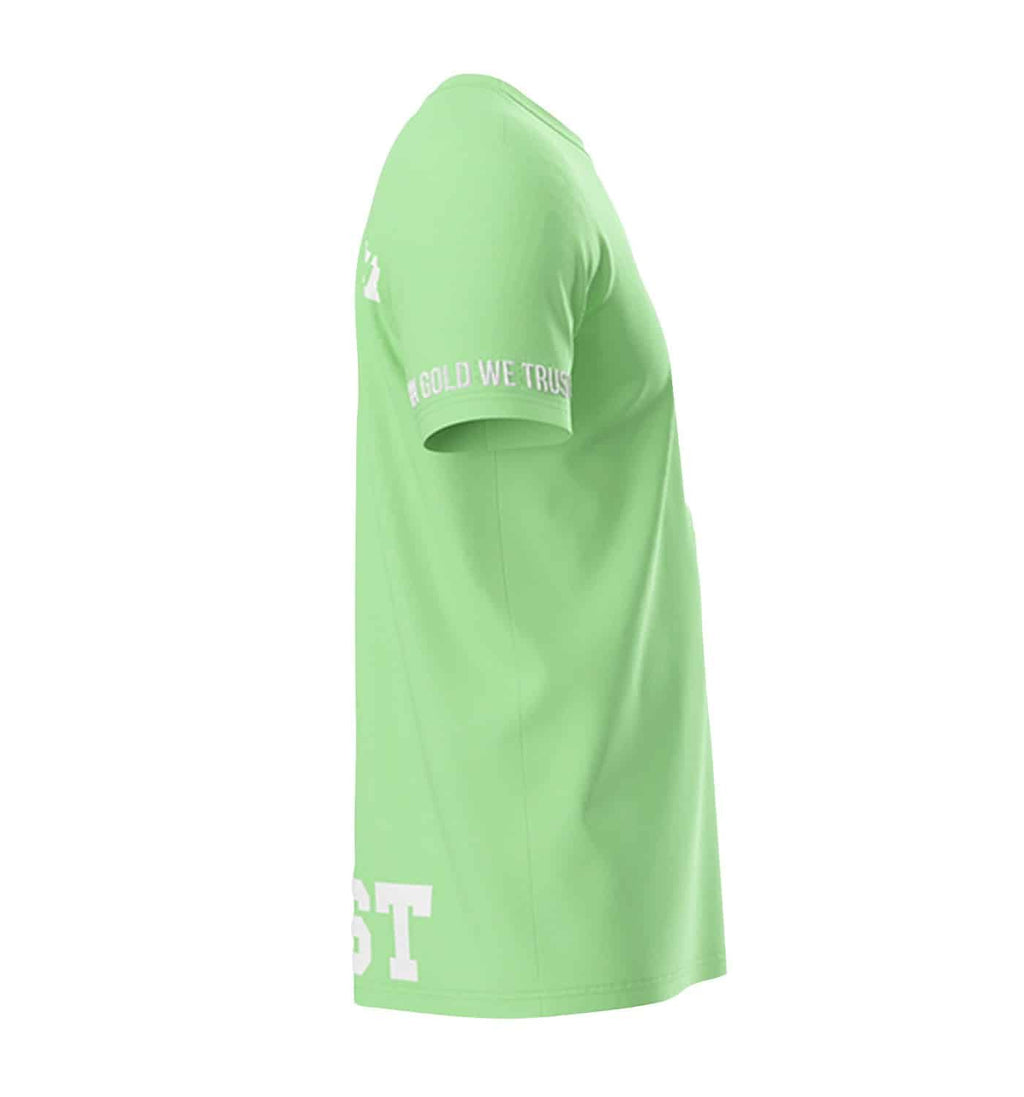 In Gold We Trust The Pusha T-shirt Groen IGWTT-050