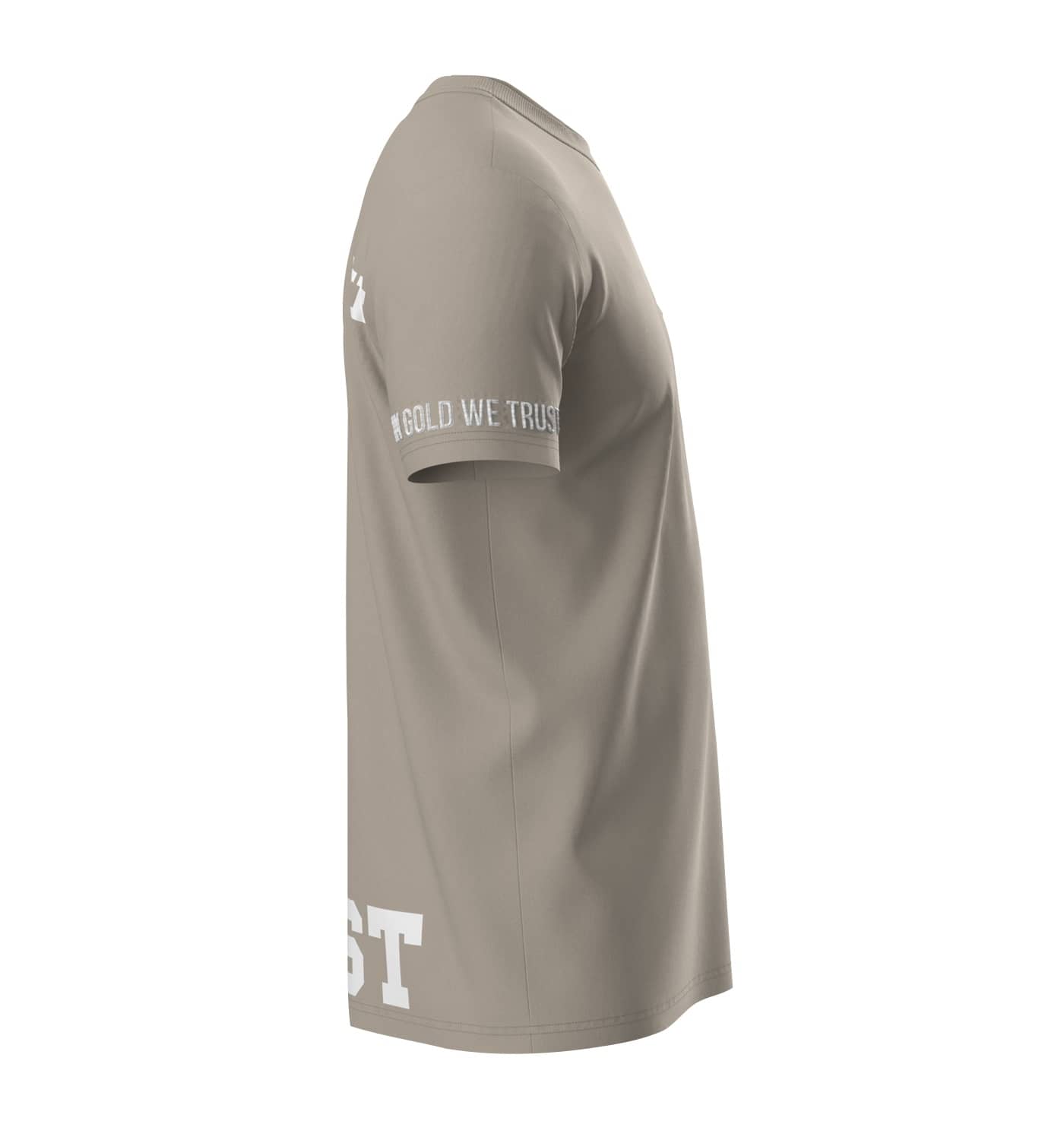 In Gold We Trust Pusha T-shirt Zand IGWTT-050